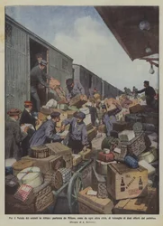 For the Christmas of Soldiers in Africa, Departure from Milan, as from Every Other City, of Avalanches