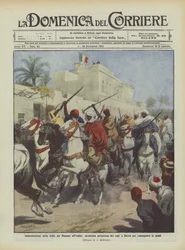 Submission of the Mansur Tribe to Italy, Picturesque Ride of the Leaders in Derna to Surrender Their Weapons