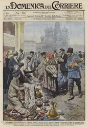 The Wealthy are Forced to Sell Their Belongings in Post-Revolutionary Russia