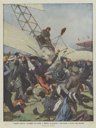 Modern Tragedies: Airplane Kills a General and a Woman in Madrid, Injuring Several People