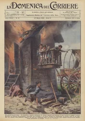 Three Children in a Fire