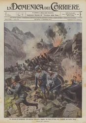 An Artillery Success, the Austrians Forced to Flee from the Fort of Pozzi Alti, Pursued by Our Fire