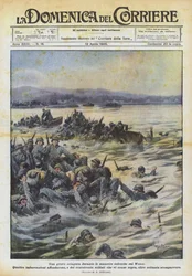 A Serious Accident During German Maneuvers on the Weser