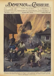 A night of fright was experienced by the inhabitants of Pecol, a fraction of the municipality of Forno