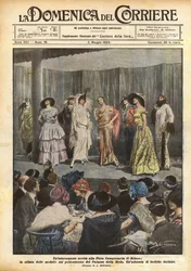 An Interesting Novelty at the Milan Trade Fair, the Parade of Models on the Stage