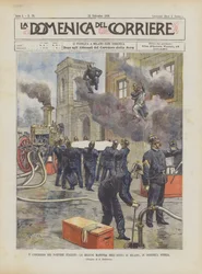 V Congress of Italian Firefighters, The Great Maneuver in the Arena of Milan, Last Sunday