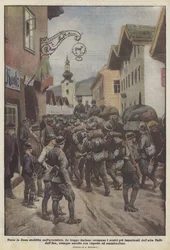 Towards the Line Established by the Armistice
