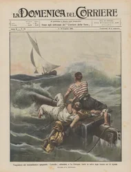 Travelers of the Spanish transatlantic Larache sunk in La Coruña, rescued after thirty hours of agony