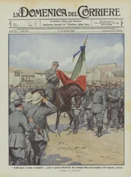 I Want to Be the First to Kiss Her!, Shouts General Mambretti at the Delivery of the New Flag