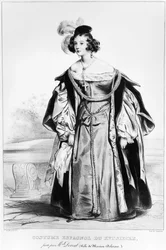 Marie Dorval in the Role of Marion Delorme by Victor Hugo