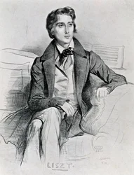 Portrait of Franz Liszt
