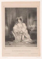 Young Woman Removing Brodequin (Women