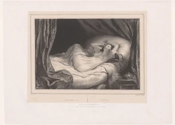 Girl Sleeping on Bed