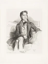 Portrait of Franz Liszt