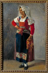 Portrait of a Peasant Near Rome