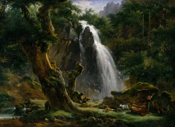 Waterfall at Mont-Dore, 1818
