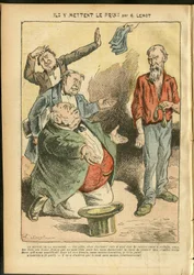 Illustration of Achille Lemot in Le Pelerin