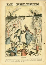 Illustration in Le Pelerin