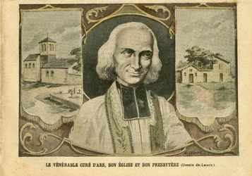 The Venerable Cure of Ars, His Church and Presbytery