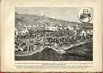 The Sindjil camp, by M. Uzès, Le Pèlerin