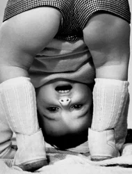 Child Bending Over, Italy