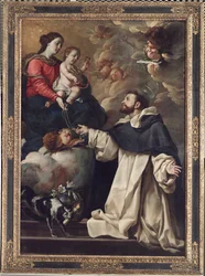 The Virgin Presenting the Rosary to Saint Dominic, c.1679-88