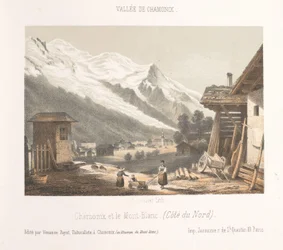 View of the Valley of Chamonix from the Pass Les Montées (Memory of Chamonix-Mont-Blanc)