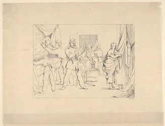 Searching for Arms from Confederate War Etchings