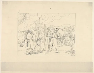 Valiant Men Dat Fite Mit Siegel from Confederate War Etchings