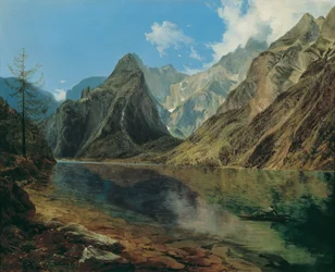 The Königssee with the Watzmann
