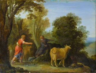 Mercury and Battus