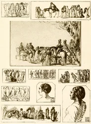 Round Dances, Head Studies and Groups of Figures