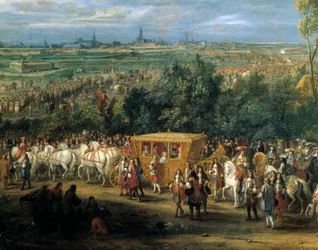 Entry of King Louis XIV and Queen Marie Therese