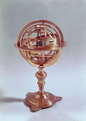 Armillary sphere made on the Ptolemaic system, Rome, 1648