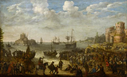 Christ Preaching from a Ship on the Sea of Galilee