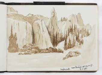Sketchbook of Drawings and Notes, North and South America (including Mexico)