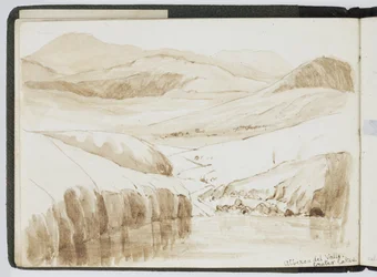 Sketchbook of watercolours, Drawings and Notes, Mexico, 1896-1898