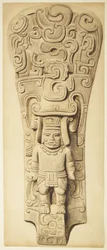 Stone Relief from Veracruz, Mexico