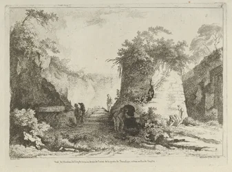 Vue du Tombeau de Virgile from Differentes vues dessinées d