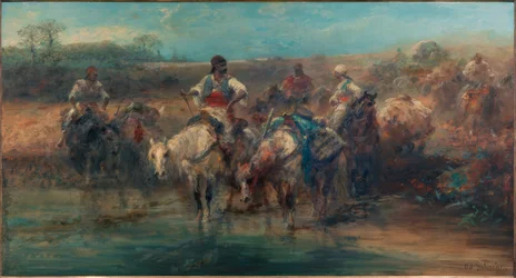 Bedouins at the Watering Place