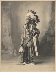 Spotted Horse, of the Oceti Sakowin Oyate People