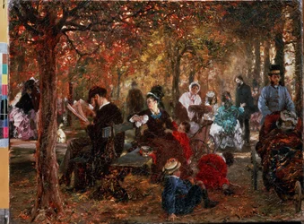 In the Jardin de Luxembourg