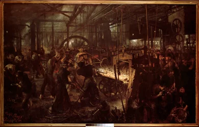 The Rolling Mill, Work in the Forge
