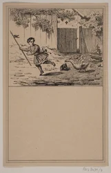 The Brave Hero. No. 6 in Chr. Winther and M. Rørbye, 