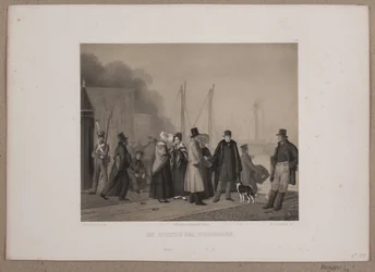 A Farewell at the Customs House