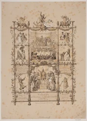 Memorial Sheet for the Artists