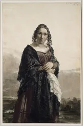 Portrait of Karoline Meyerheim, née Drake, the Mother of Paul Meyerheim