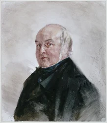 Portrait of Dr. von Arnim, Bust Facing Left