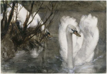 The Two Swans. From the „Kinderalbum“