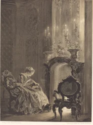 Woman before a Fire